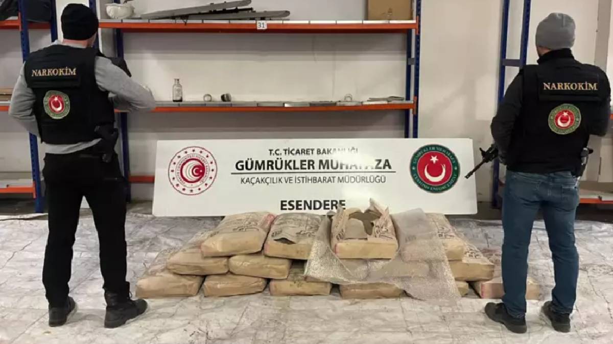 İpsala ve Esendere'de 493 kilo uyuşturucu yakalandı